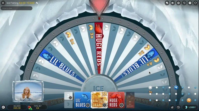 Experience the Thrill of Ice Fishing Live Casino in the UK, ice fishing gambling game